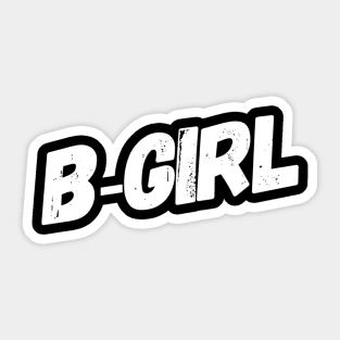 B-Girl, Break Dancer, Hip-Hop Sticker